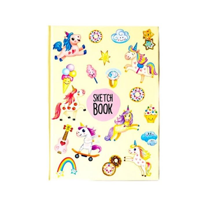 Скетчбук Единороги со сладостями Скетчбук Единороги со сладостями