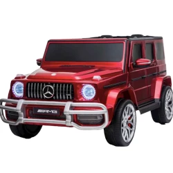 Детский электромобиль Mercedes AMG G63 S307, красный
