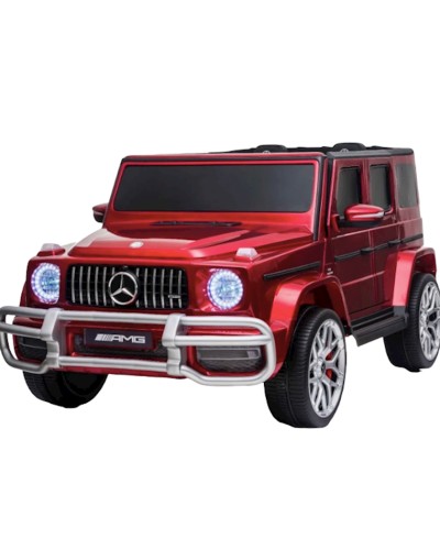 Uşaq elektrik avtomobili Mercedes AMG G63 S307, qırmızı