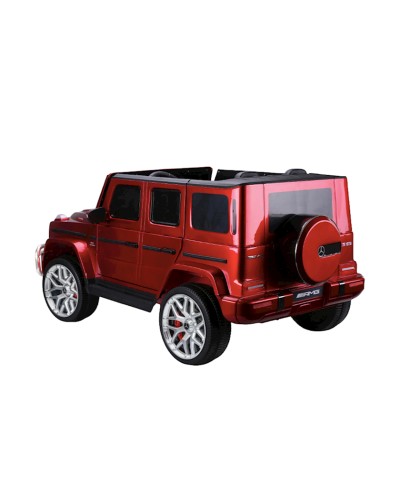 Uşaq elektrik avtomobili Mercedes AMG G63 S307, qırmızı