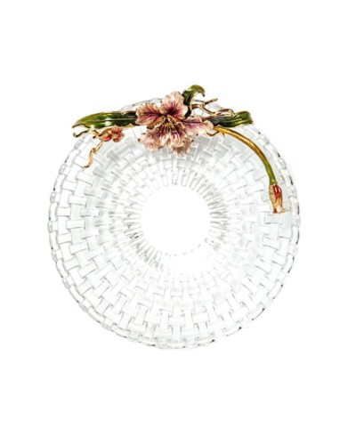 Meyvə qabı Hom-me 104377, 26x26x9 sm, büllur, şəffaf