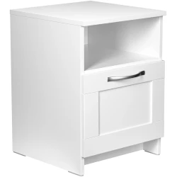 Прикроватная тумба Mio Tesoro Сириус 2.02.03.010.1, ДСП, белый, 39.1x41.2x53.1 см Прикроватная тумба Mio Tesoro Сириус 2.02.03.010.1, ДСП, белый, 39.1x41.2x53.1 см