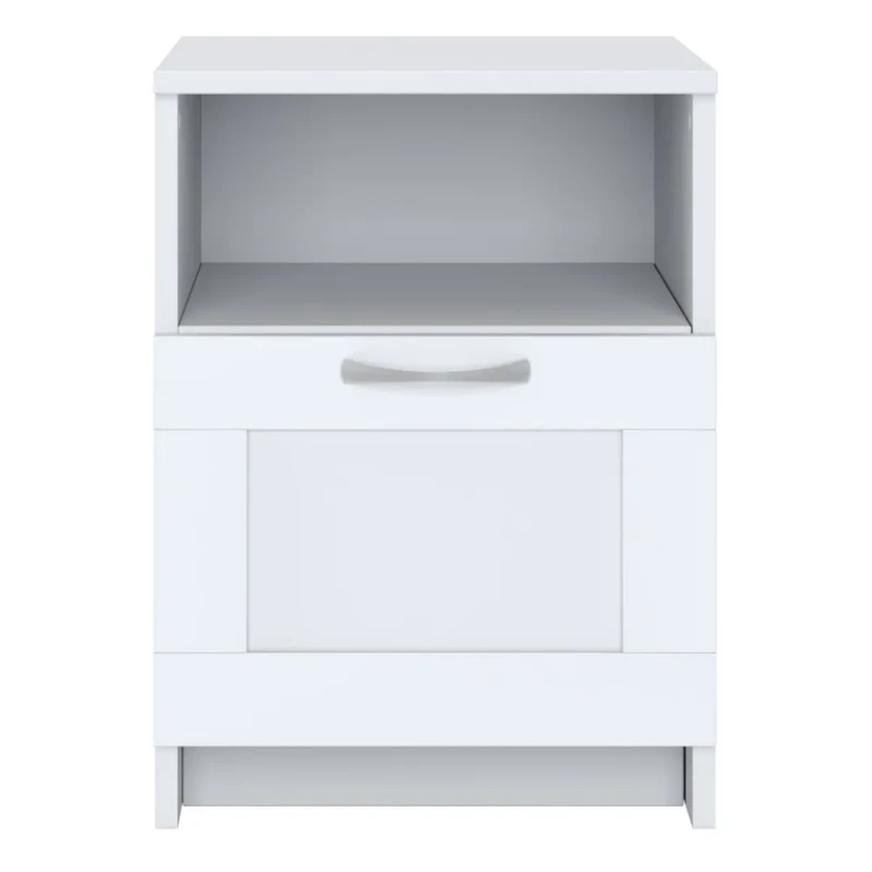 Прикроватная тумба Mio Tesoro Сириус 2.02.03.010.1, ДСП, белый, 39.1x41.2x53.1 см Прикроватная тумба Mio Tesoro Сириус 2.02.03.010.1, ДСП, белый, 39.1x41.2x53.1 см