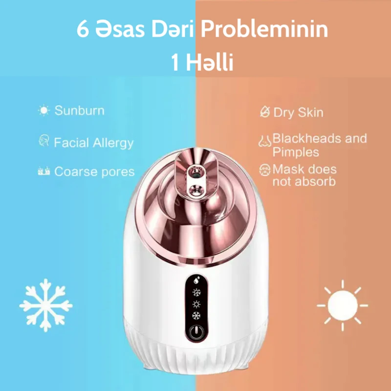 Üz üçün nəmləndirici cihaz AE01 White