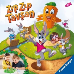 Настольная игра Ravensburger Zıp Zıp Tavşan, 4+ лет