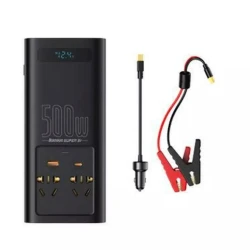 Автомобильное зарядное устройство Baseus Super Si 500W (CGNB000101), Черный Автомобильное зарядное устройство Baseus Super Si 500W (CGNB000101), Черный