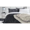 Комплект постельного белья Yataş King XL, пододеяльник 220х240 см, простыня 240х280 см, наволочка 50х70 см (2 шт), двуспальный, лен/хлопок, белый/черный Комплект постельного белья Yataş King XL, пододеяльник 220х240 см, простыня 240х280 см, наволочка 50х70 см (2 шт), двуспальный, лен/хлопок, белый/черный