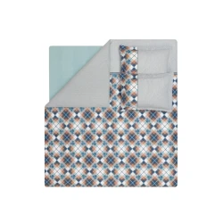 Yataq dəsti Yataş Brice yorğan üzü 160x220 sm, mələfə 180x240 sm, yastıq üzü 1əd 50x70, birnəfərlik,rəngbərəng