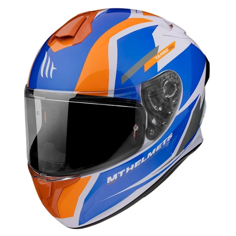 Мотошлем MT Helmets Targo Pro Sound D4 Orange, размер XL Мотошлем MT Helmets Targo Pro Sound D4 Orange, размер XL