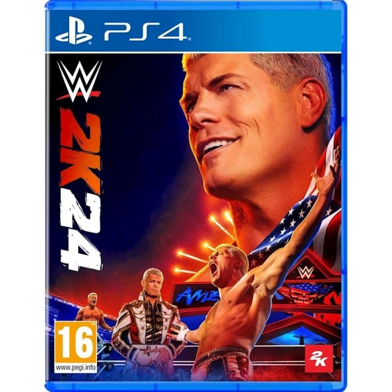 Игра WWE 2K24 PS4 (5026555437028) Игра WWE 2K24 PS4 (5026555437028)