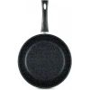 Сковородка Нева Металл Каменная Чёрный Гранит 18124, 24 см, алюминий, черная