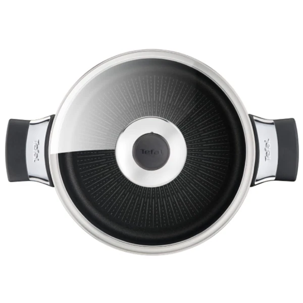 Кастрюля Tefal TIT 1X Excellence, титан, черная, 20 см Кастрюля Tefal TIT 1X Excellence, титан, черная, 20 см