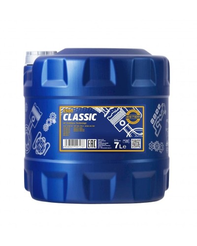Yarısintetik motor yağı Mannol Classic 7501, 7 L