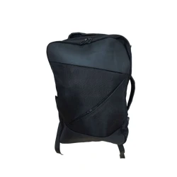 Məktəbli bel çantası M-116_S_1, neylon, qara Məktəbli bel çantası M-116_S_1, neylon, qara