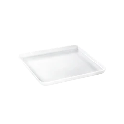 Блюдо Wilmax 992678, квадратная, 16.5x16.5 см, фарфор, белый