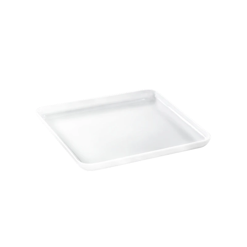 Блюдо Wilmax 992678, квадратная, 16.5x16.5 см, фарфор, белый