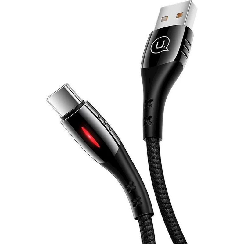 USB kabel USAMS Type-C Black USB kabel USAMS Type-C Black