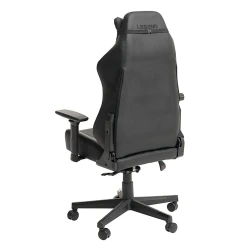 Игровое кресло JYSK Abildaa 3601165, 70x70x124-133 см, черное