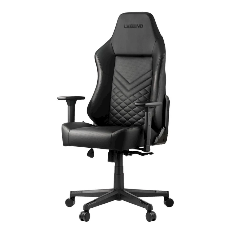 Игровое кресло JYSK Abildaa 3601165, 70x70x124-133 см, черное Игровое кресло JYSK Abildaa 3601165, 70x70x124-133 см, черное