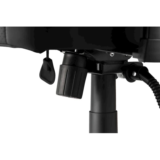 Игровое кресло JYSK Abildaa 3601165, 70x70x124-133 см, черное Игровое кресло JYSK Abildaa 3601165, 70x70x124-133 см, черное