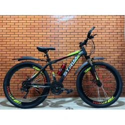 Горный велосипед Strim 26, сталь, черный/желтый Горный велосипед Strim 26, сталь, черный/желтый