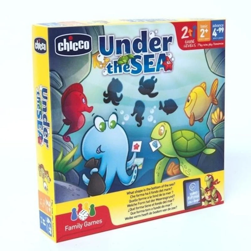 Развивающая игра Chicco Under The Sea, 2+ лет