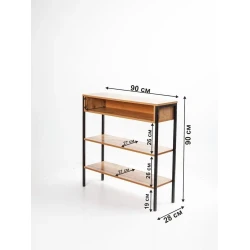 Konsol 28x90x90 sm, LDSP, qəhvəyi