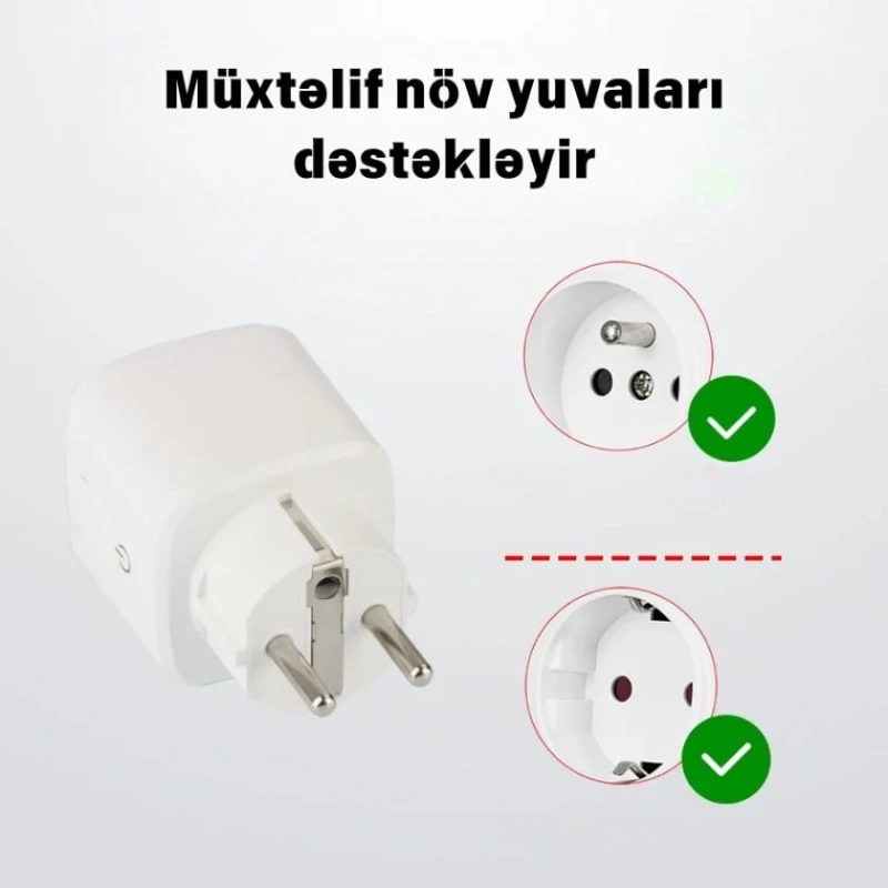 Умная розетка EARYKONG ZigBee 16A Умная розетка EARYKONG ZigBee 16A