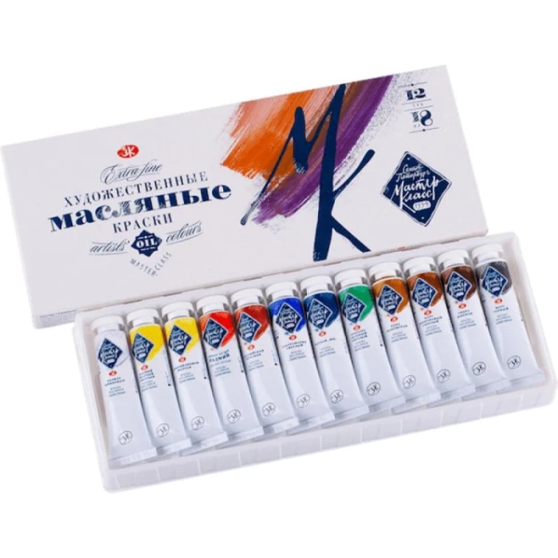 Набор масляных красок Мастер-Класс, 12х18 (1141001)