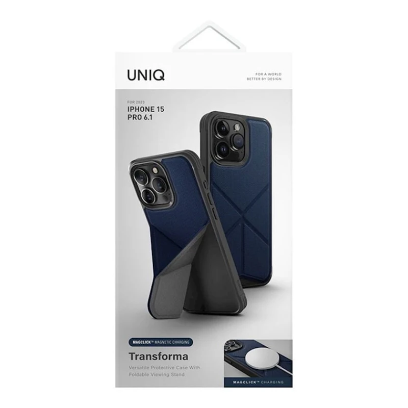 Чехол Uniq Transforma для iPhone 15 Pro Blue Чехол Uniq Transforma для iPhone 15 Pro Blue