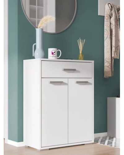 Tumba 59.9x29.4x79.6 sm, LDSP, Ağ