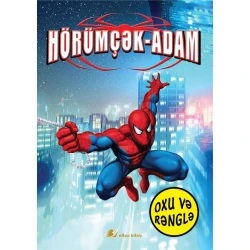 Книга Altun Kitab Hörümçək-Adam. Oxu və rənglə, 80 стр, 6+ лет