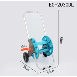 Portativ bağ şlanqı arabası light_02, 50 m, mavi