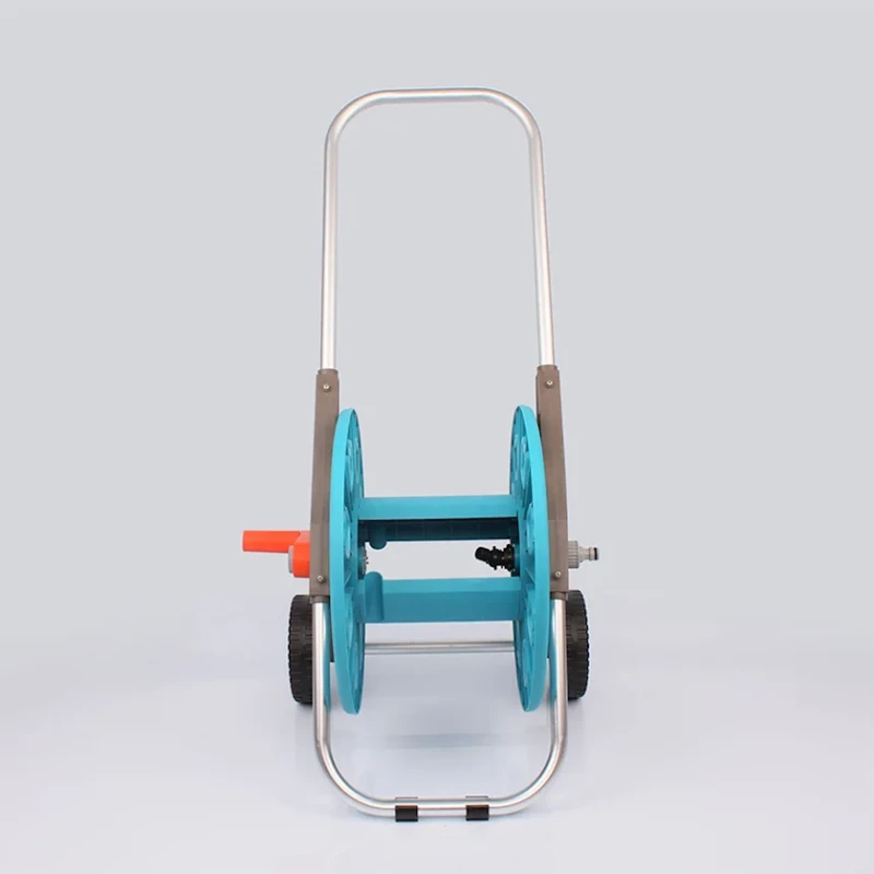 Portativ bağ şlanqı arabası light_02, 50 m, mavi