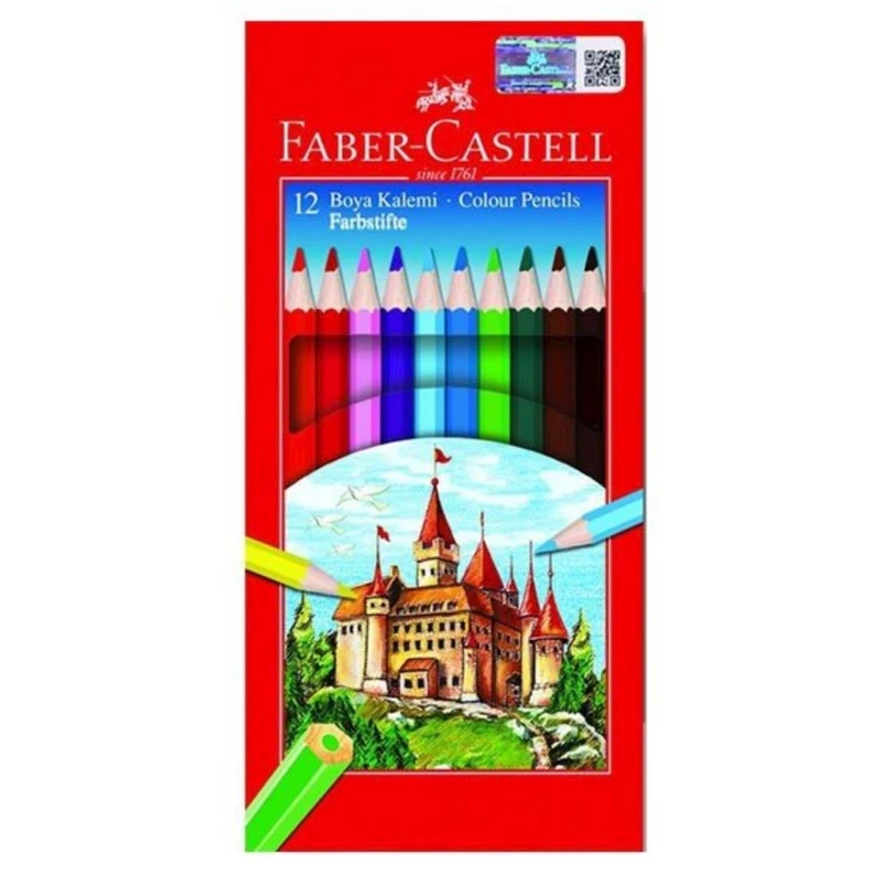 Набор карандашей Faber Castell 116312, 12 цветов Набор карандашей Faber Castell 116312, 12 цветов