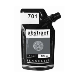 Akril boya Sennelier Abstract 701 Neutral Grey, boz, 120 ml
