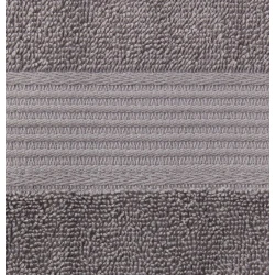 Полотенце банное JYSK Karlstad By Kronborg 2336742, 70x140 см, хлопок, серый