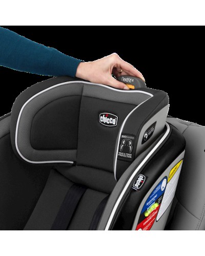Uşaq avtomobil oturacağı Chicco NextFit Zip Carbon 2-dən 29 kiloya qədər, polyestr/metal, boz, 53.3x48.3x66 sm, 11.3 kq