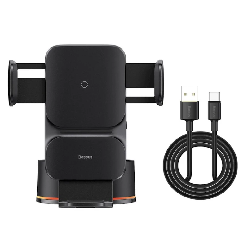 Автомобильный держатель Baseus Wisdom CGZX000101 Black Автомобильный держатель Baseus Wisdom CGZX000101 Black