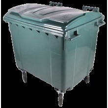 Zibil vedrəsi 6283, 1100 l, 47х53х95 sm, yaşıl