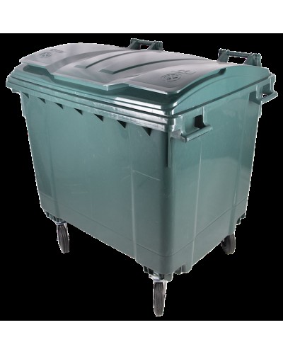 Zibil vedrəsi 6283, 1100 l, 47х53х95 sm, yaşıl