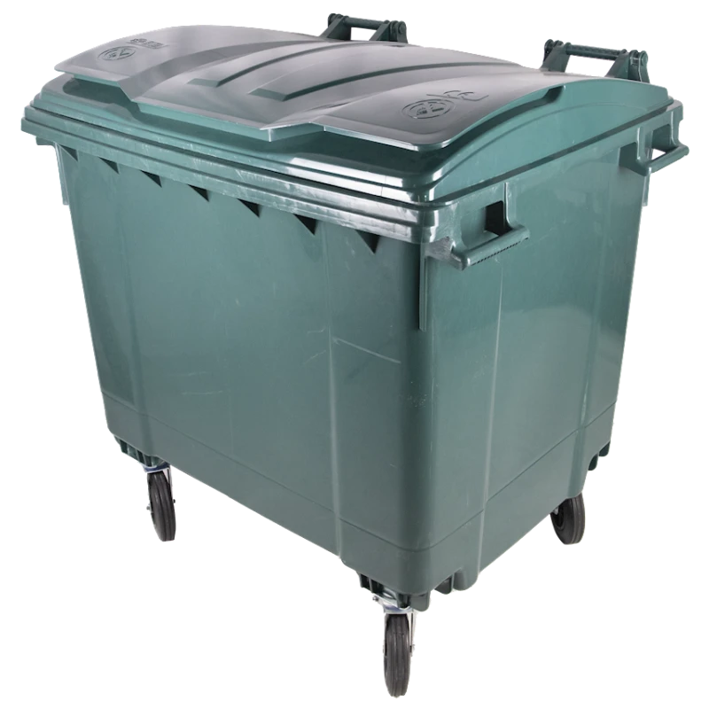 Урна 6283, 1100 л, 47х53х95 см, зеленый