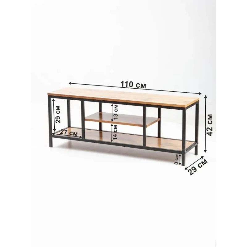 TV üçün tumba 42x29x110 sm, LDSP, qəhvəyi