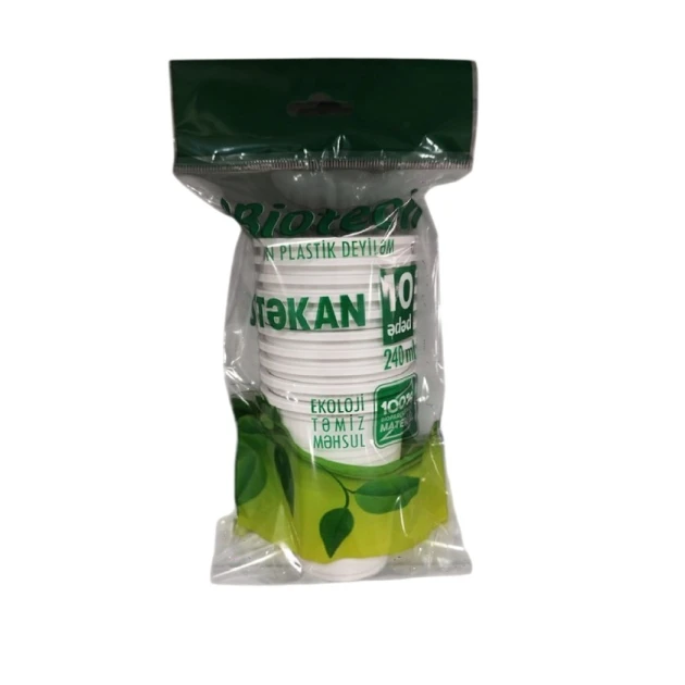 Набор одноразовых стаканов Biotech, 10 шт Набор одноразовых стаканов Biotech, 10 шт