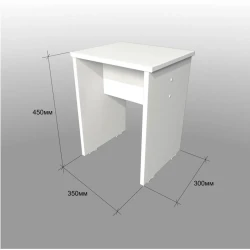 Стул Marina 3563_M25StulStolmaxiWh, ЛДСП, 45x35x35 см, белый Стул Marina 3563_M25StulStolmaxiWh, ЛДСП, 45x35x35 см, белый