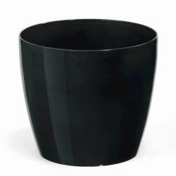 Dibçək Lamela Magnolia 15 sm, plastik, qara