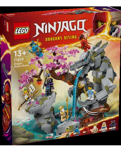 Konstruktor LEGO Ninjago Dragon Stone Shrine 71819, 13+ yaş, 1212 detal