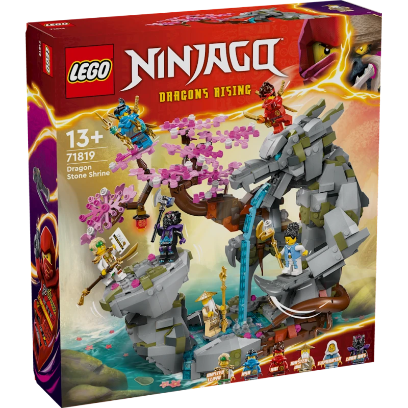 Конструктор LEGO Ninjago Dragon Stone Shrine 71819, 13+ лет, 1212 деталей