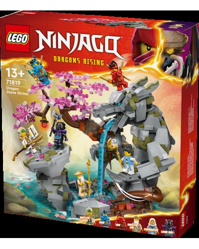 Konstruktor LEGO Ninjago Dragon Stone Shrine 71819, 13+ yaş, 1212 detal