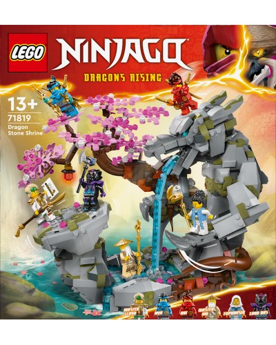 Konstruktor LEGO Ninjago Dragon Stone Shrine 71819, 13+ yaş, 1212 detal